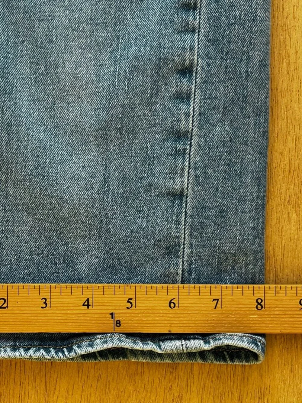 LEVIS 501 BUTTON FLY DESTRUCTED STRAIGHT LEG JEANS MEN’S sz 34W X 34L STRETCH